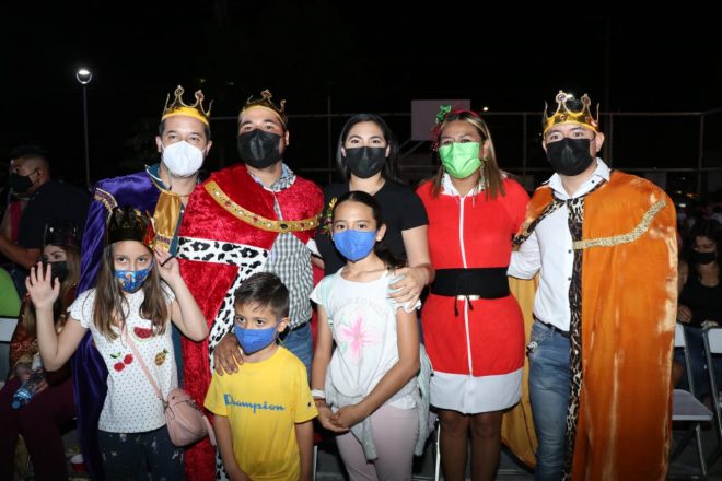 Gobernadora celebra Día de Reyes con niñas y niños