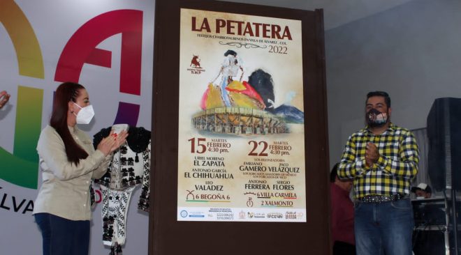Presentan cartelera taurina de Festejos Charrotaurinos Villa de Álvarez 2022