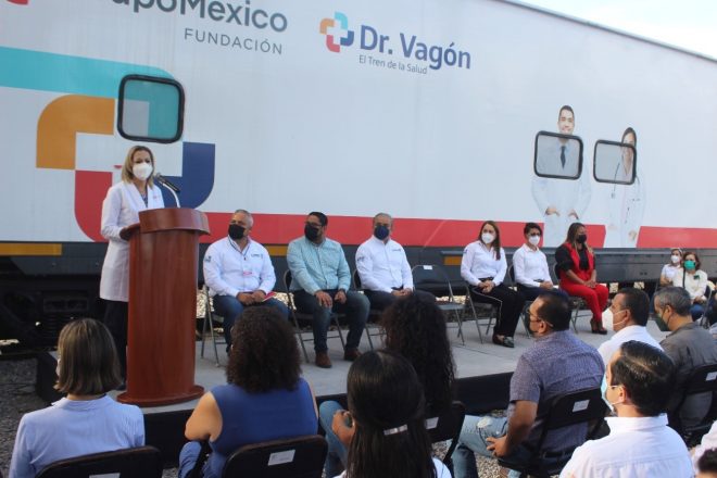 Colima, primer estado en recibir este año al Dr. Vagón