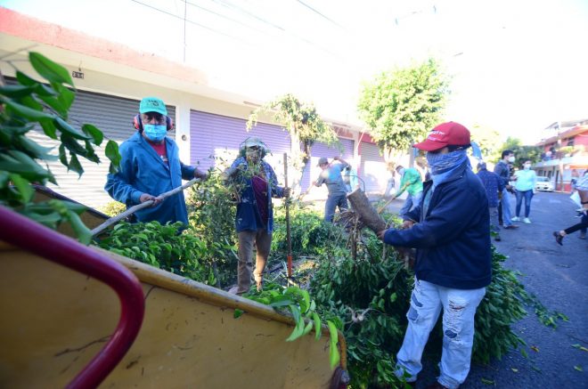 Anuncian nuevo calendario de recolección de ramas y cacharros en Colima