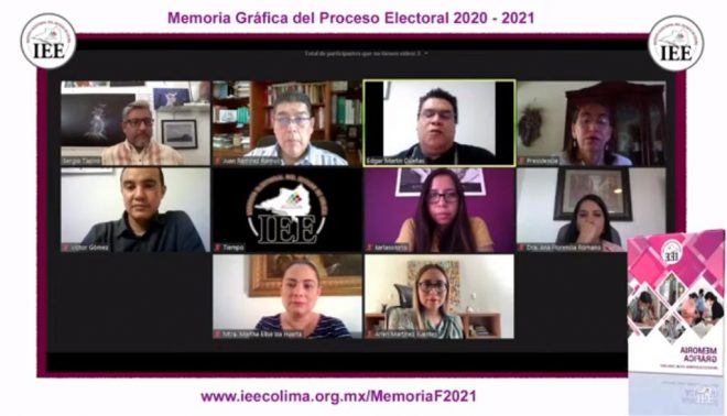 Presenta IEE Colima la Memoria Gráfica del Proceso Electoral Local 2020-2021; un testimonio visual de la vida democrática en la entidad