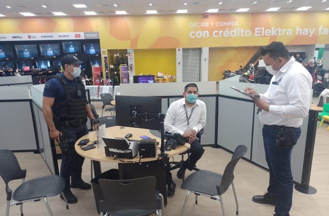 Refuerza Villa de Álvarez seguridad en bancos y cajas de ahorro