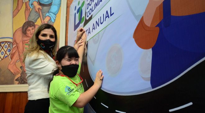 Ayuntamiento de Colima se suma al kilómetro del peso del Instituto Down