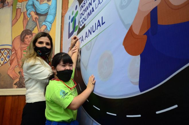 Ayuntamiento de Colima se suma al kilómetro del peso del Instituto Down