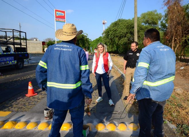 Rehabilita Ayuntamiento de Colima calles de la capital para prepararlas para la temporada de lluvias
