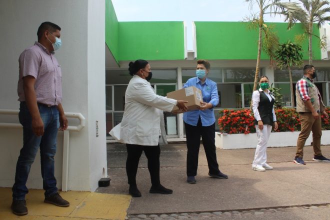 Hospital de Ixtlahuacán recibió importante abasto de medicamentos