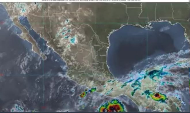 Agatha, primera tormenta tropical en la temporada, se formó en el Pacífico mexicano: sin riesgo para Colima