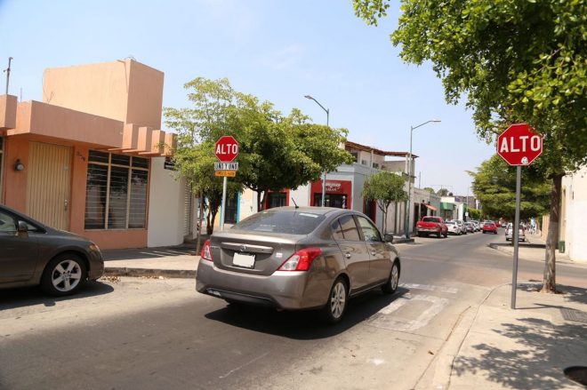 Habilita Ayuntamiento de Colima crucero “uno y uno” en las calles Matamoros y Constitución