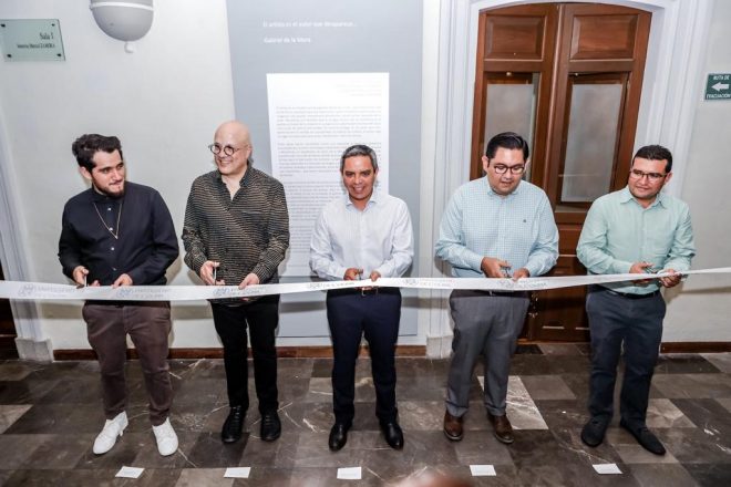 Inauguran la expo “El artista es el autor que desaparece”, de Gabriel de la Mora