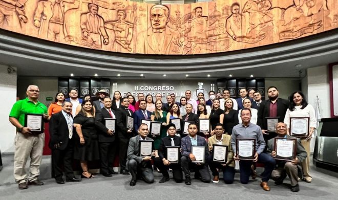 Congreso entrega premios estatales de Periodismo 2022, en el marco del Día de la Libertad de Expresión