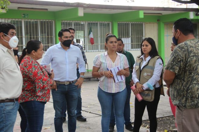 Titulares de Seidum e Incoifed supervisan escuelas de Manzanillo y Tecomán, para determinar obras de mejoramiento