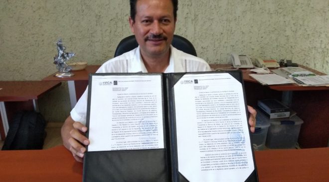 Entregan toma de nota a David Hernández Viera como Secretario General del SNTE 39