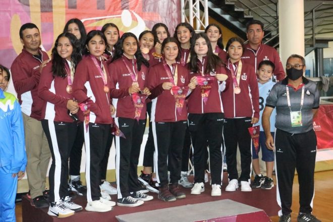 Colima alcanza bronce en voleibol de sala, en Nacionales Conade 2022