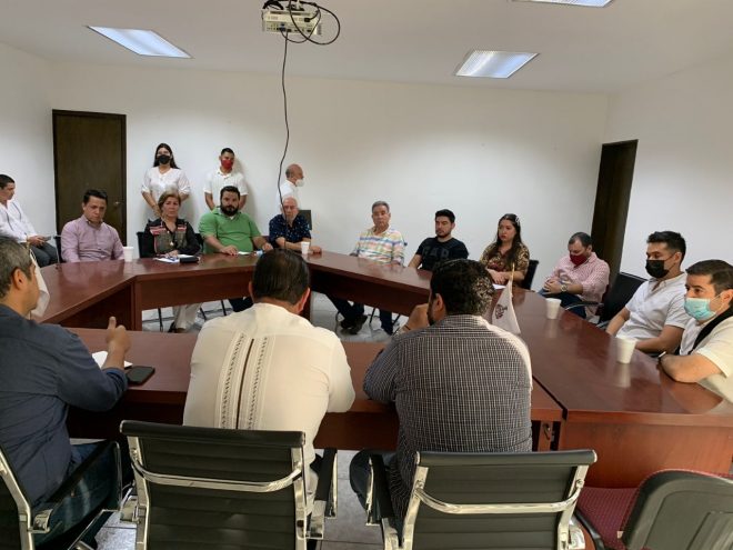 Gobierno de Colima y empresarios trabajan en coordinación