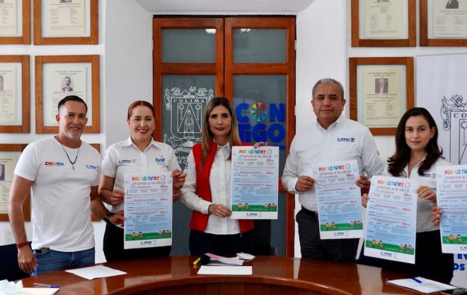 Ayuntamiento de Colima presenta estrategia “por la niñez ¡manos a la obra!”