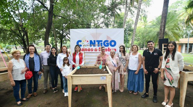 Margarita Moreno pone en marcha huertos ecológicos para adultos mayores
