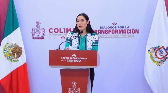 En seguridad, hay coordinación total de Gobierno de Colima con Federación y municipios: Indira