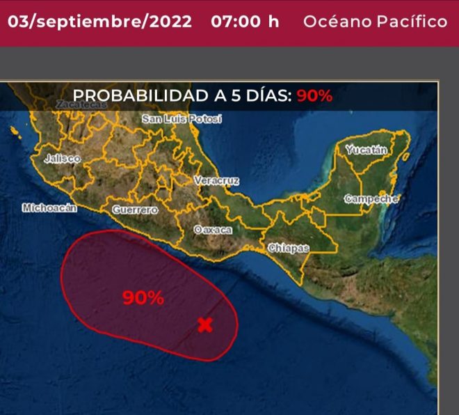 Protección Civil: hoy en Colima habría lluvias fuertes con puntuales muy fuertes