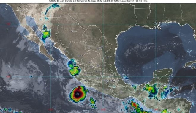 Protección Civil alerta lluvias fuertes este miércoles en Colima, por baja presión en costas del Pacífico