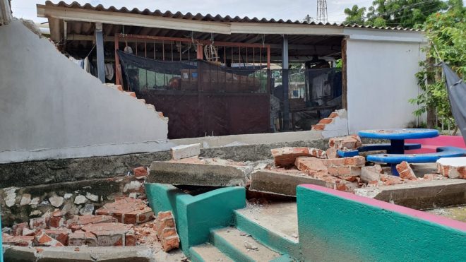 Gobierno de Colima evalúa planteles tras el sismo; la prioridad es garantizar la vida y seguridad de todas las personas