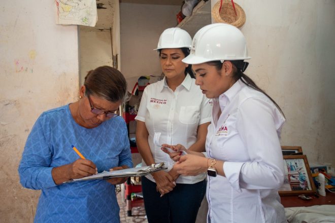 Indira agradece a Gobierno de México su apoyo tras sismo y pide a población afectada llamar a la Línea Bienestar