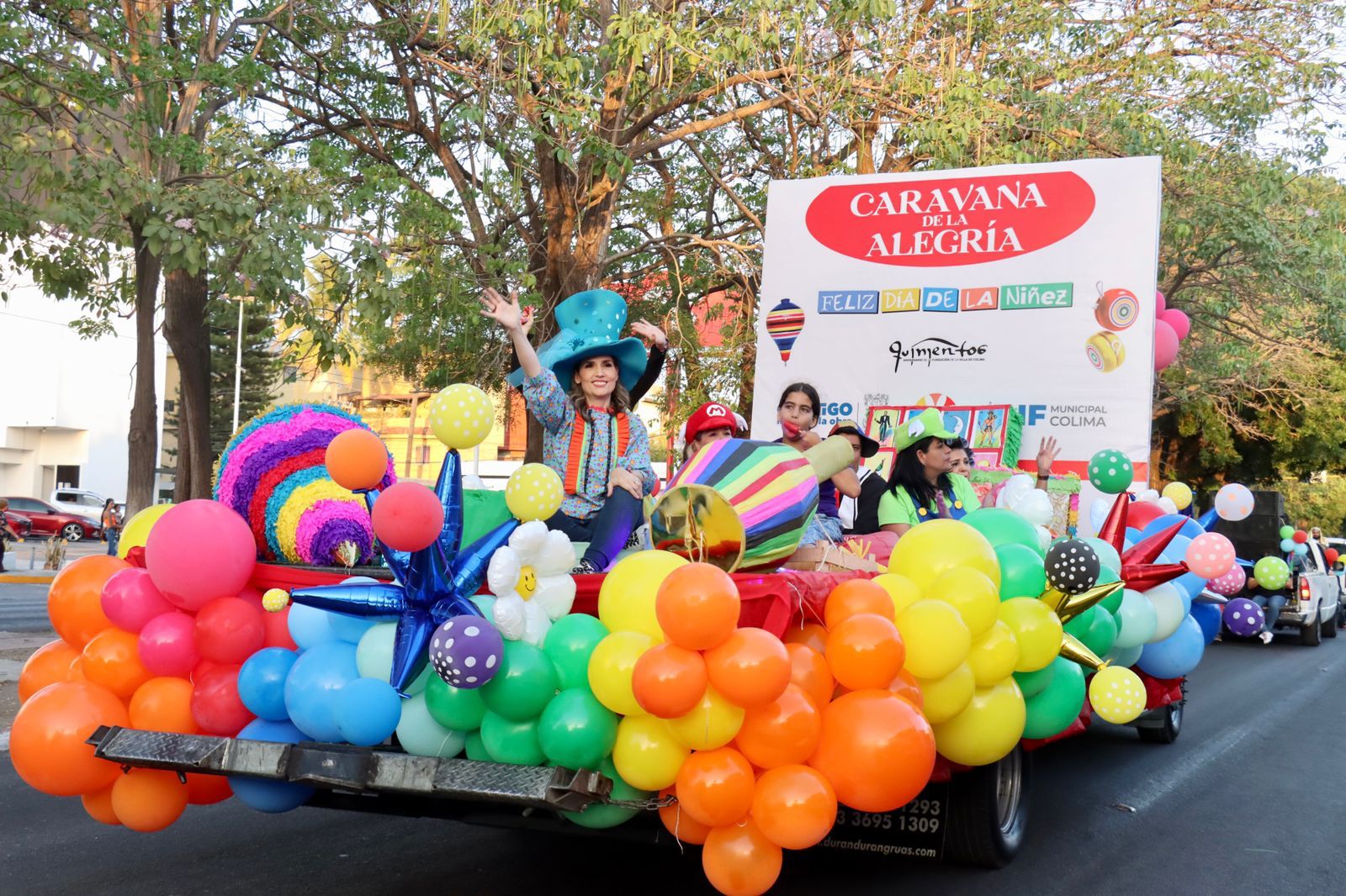 Caravana de la Alegr a arranca festejos para celebrar a la ni ez