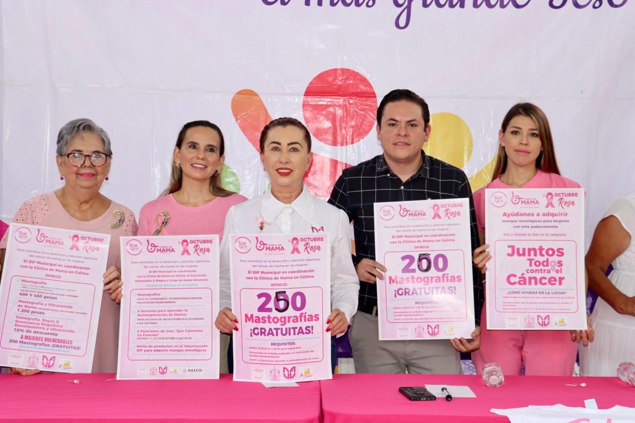 Anuncia Tey 250 mastografías gratis a villalvarenses - Colima Digital