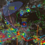 UEPC Colima exhorta a estar pendientes del clima; SMN pronostica lluvias puntuales muy fuertes