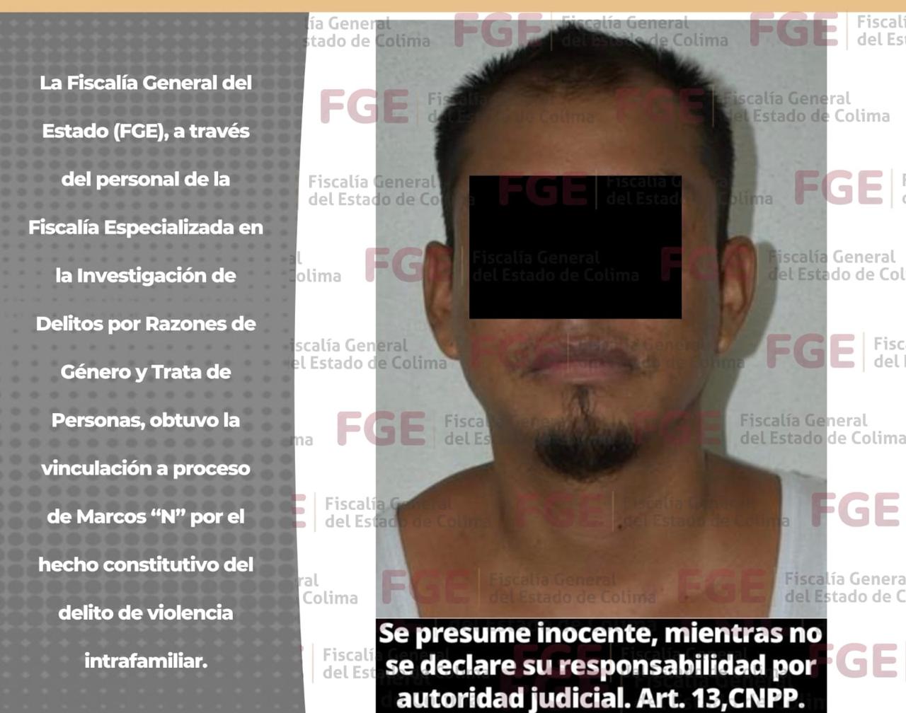 Por v1ol3ncia intrafamiliar, sujeto fue vinculado a proceso