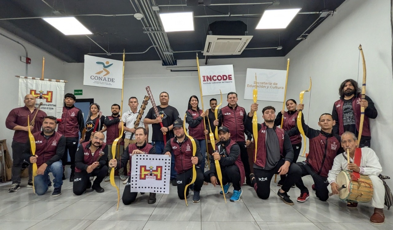 Incode abandera a delegación colimense que participará en Juegos Nacionales de Deportes Autóctonos, en Morelos
