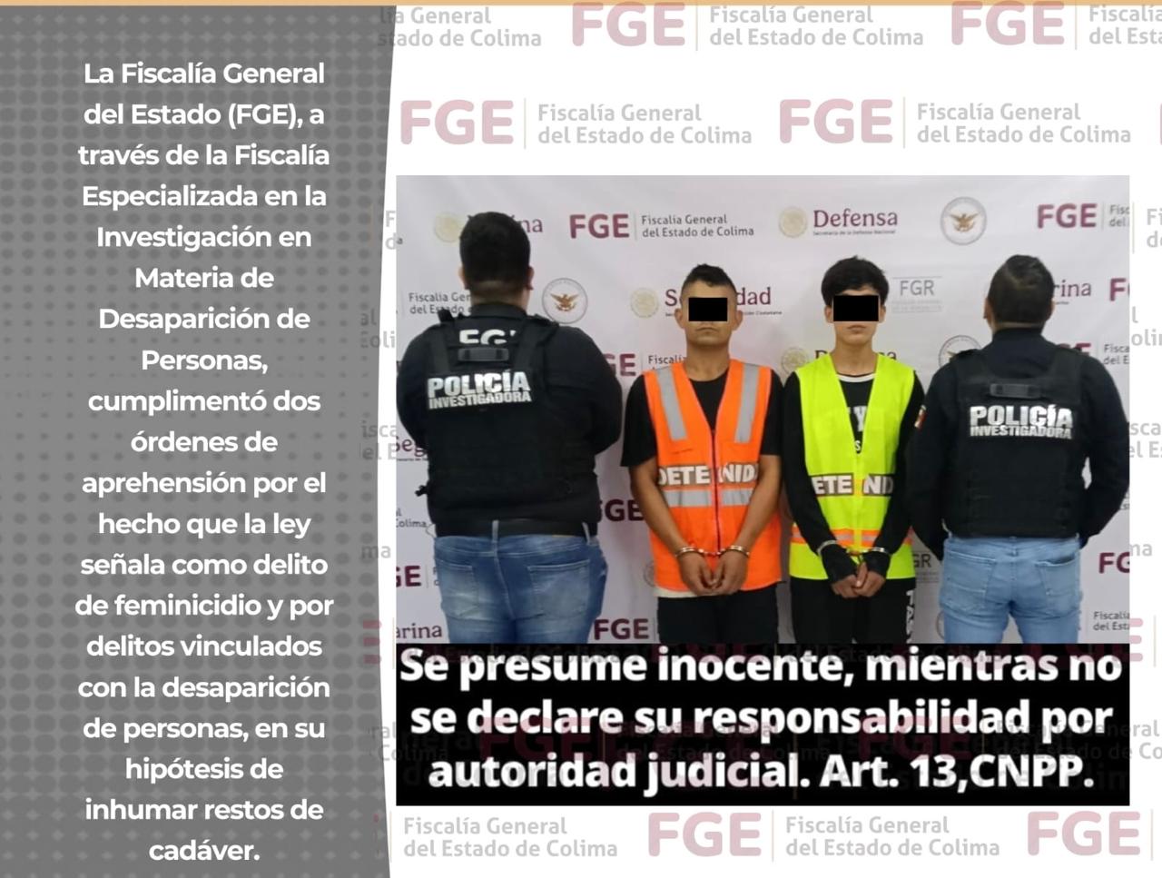 Cumplimenta FGE dos órdenes de aprehensión por f3m1n1cidi0 y d3l1tos vinculados con la d3s4p4rición de personas