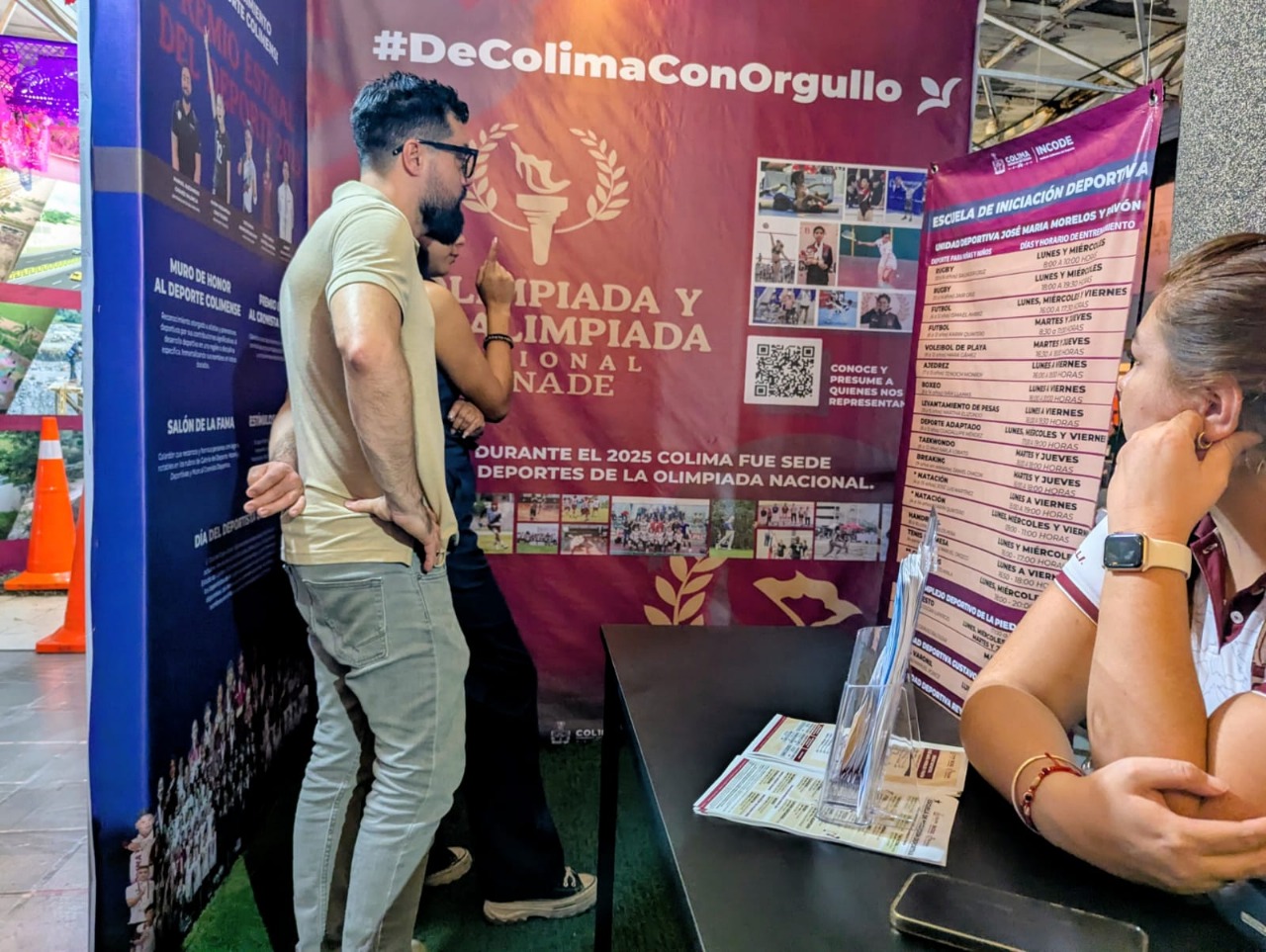Incode cuenta con un módulo en la Feria de Colima 2025, dentro del Pabellón de Gobierno del Estado