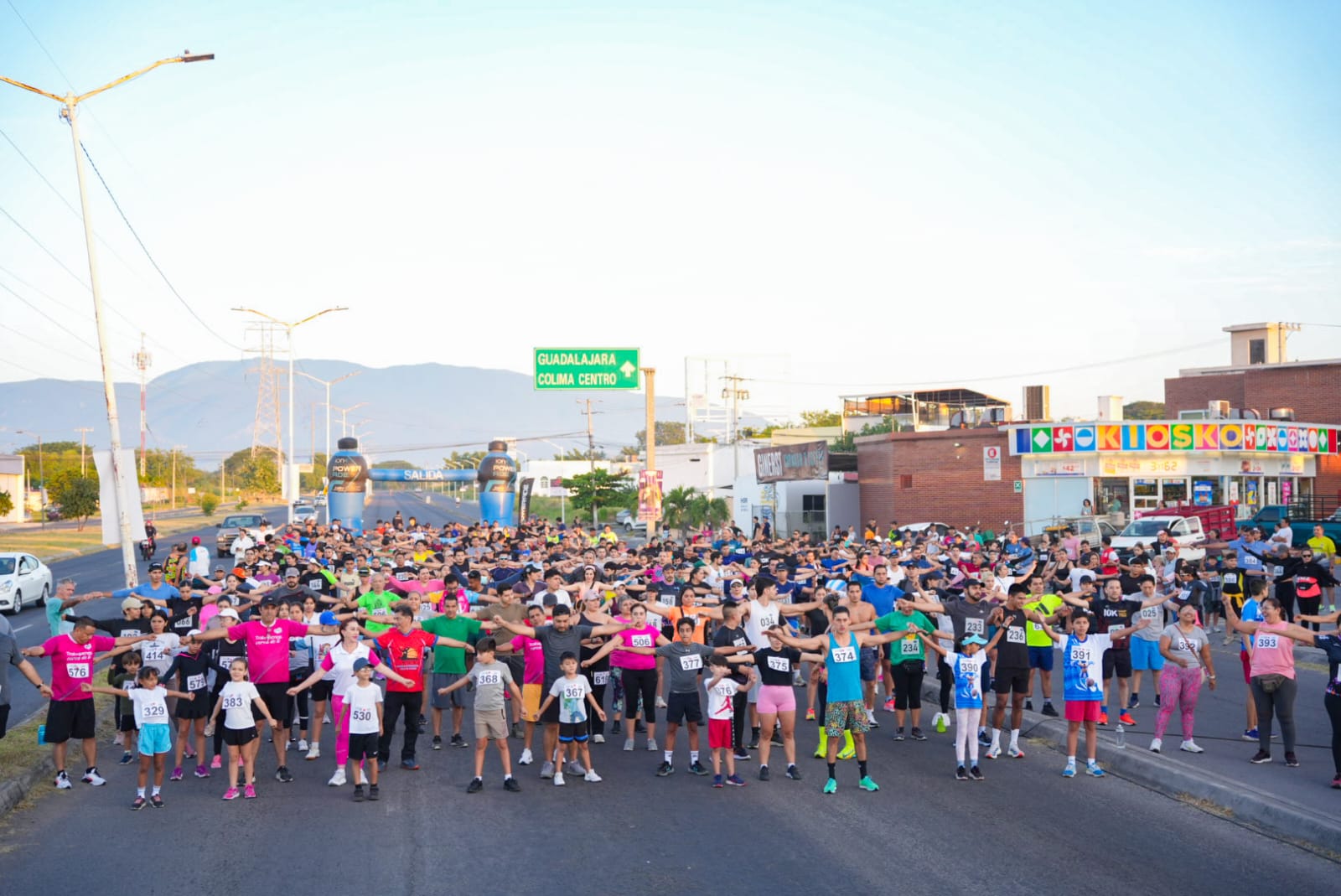 ‎Éxitosa Carrera Urbana VdeA 2025; participaron más de 600 personas  ‎