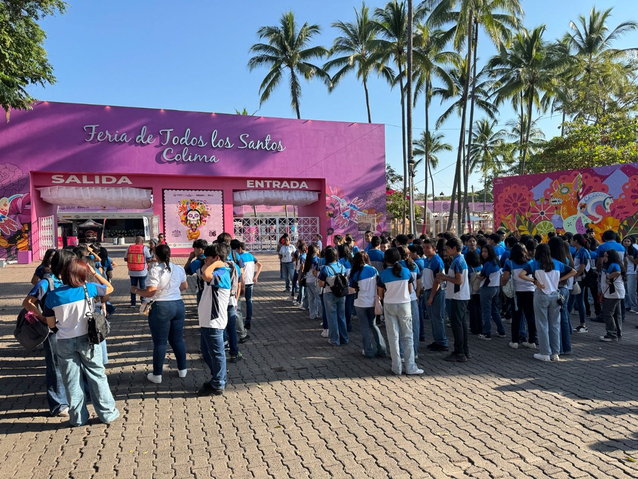 Más de 2,600 niñas y niños de educación básica visitan la Feria de Colima
