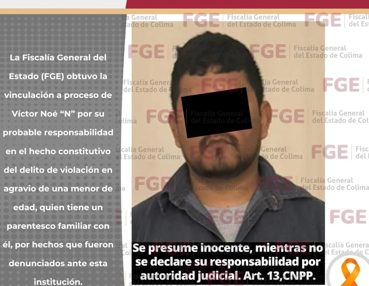 Vinculado a proceso por v10l4ción en 4gr@vio de su sobrina m3nor de 3dad