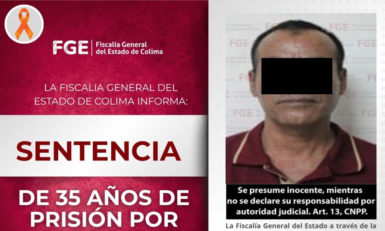 Obtiene Fiscalía sentencia de 35 años de prisión por h0m1c1d10 de una muj3r