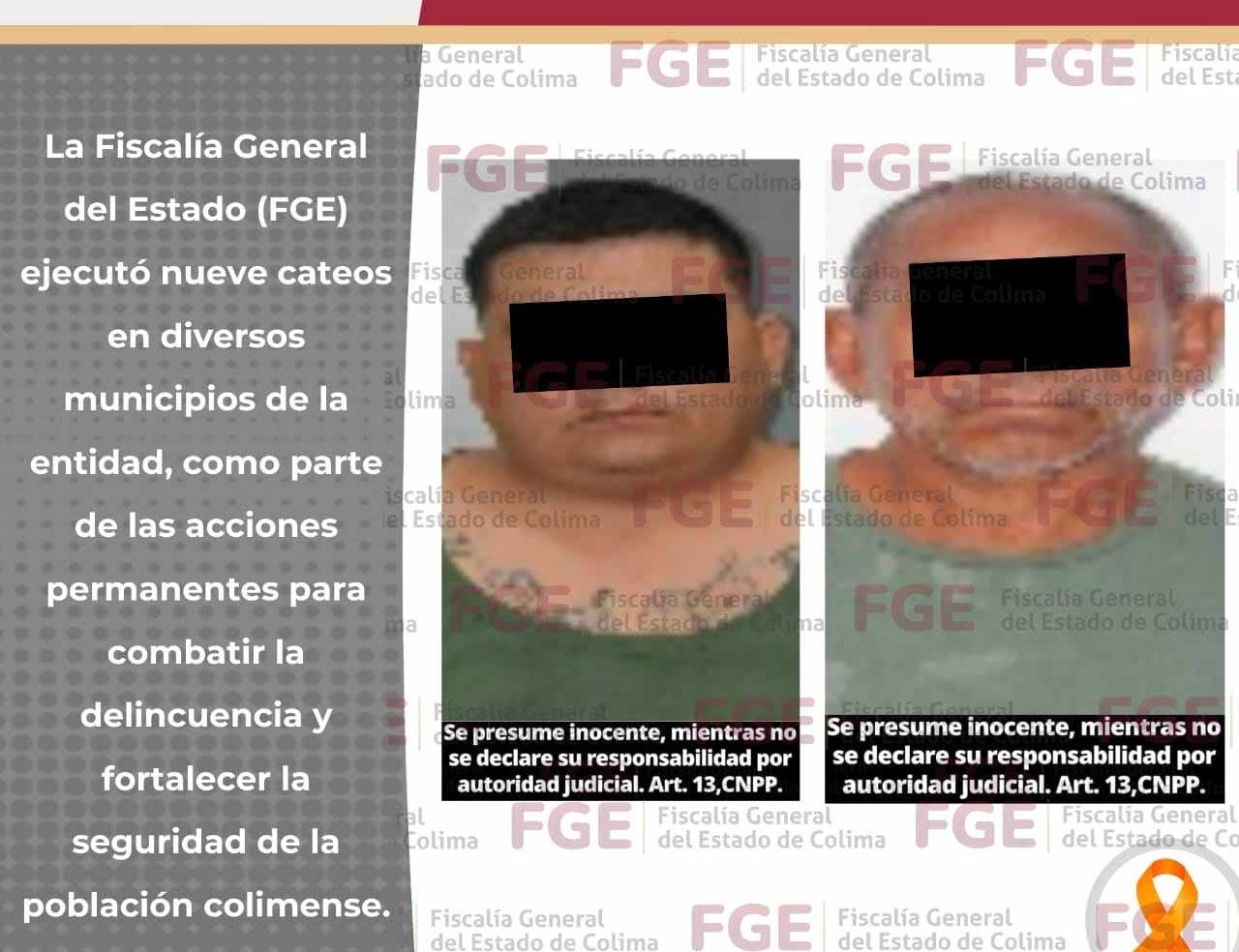 Decomisan n4rcót1c0s y detienen a dos hombres