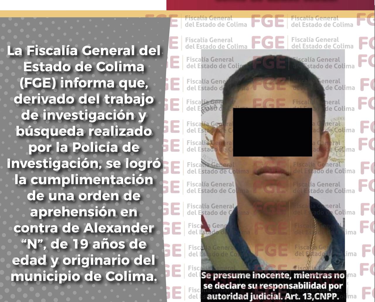 Cumplimenta la FGE orden de aprehensión por el d3lit0 de 4bus0 s3xu@l