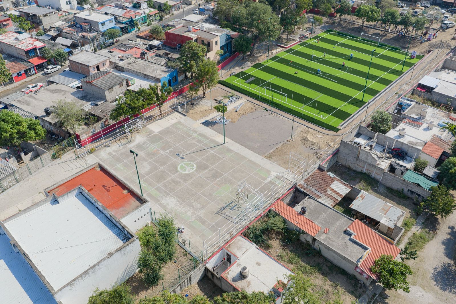 Indira Vizcaíno supervisó la rehabilitación del Cedeco Pilares en La Albarrada