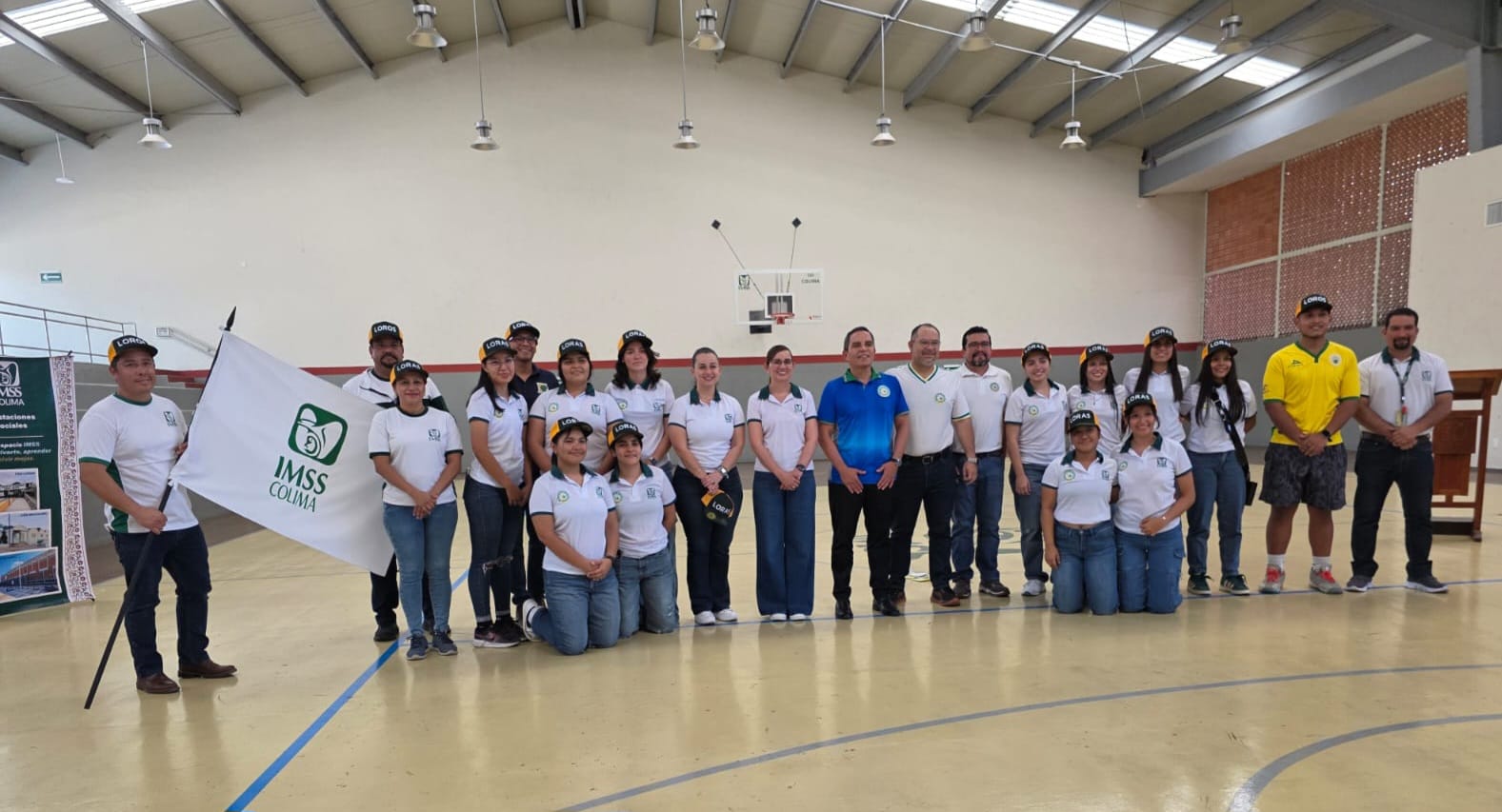 Abandera IMSS Colima a equipo femenil Sub 21 de Futsal rumbo a la etapa nacional en Oaxtepec