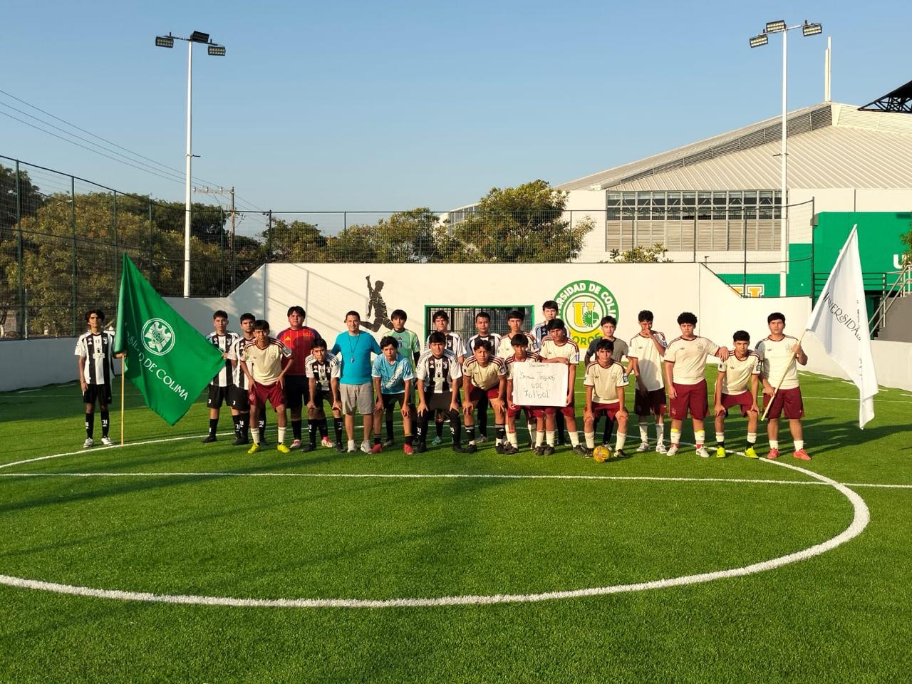 Universidad de Colima se suma al Tequio Nacional con torneos de futbol y dominadas