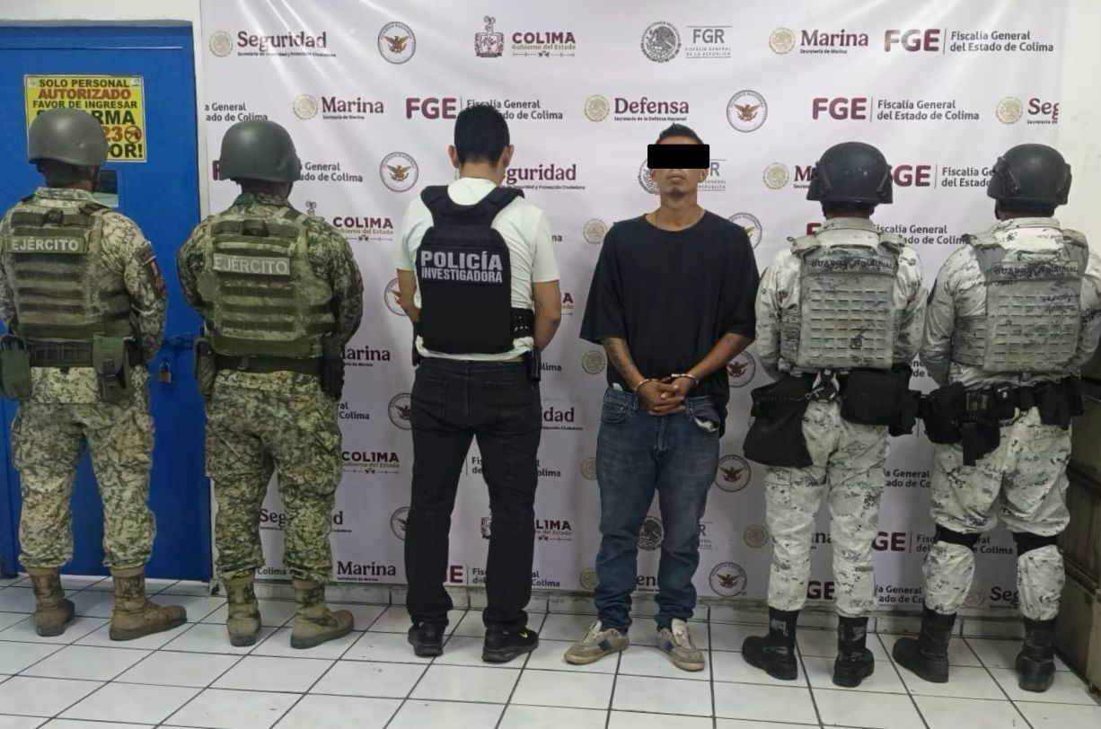 Capturan en Villa de Álvarez a un hombre que habría cometido varios r0bos
