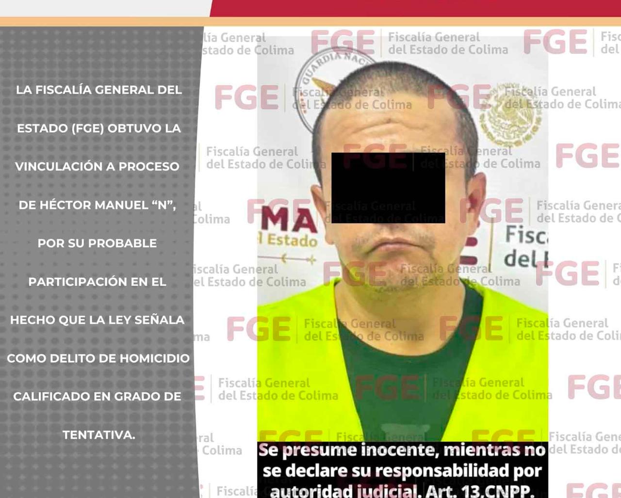 Hombre es vinculado a proceso por hQm1c1dio calificado en grado de tentativa