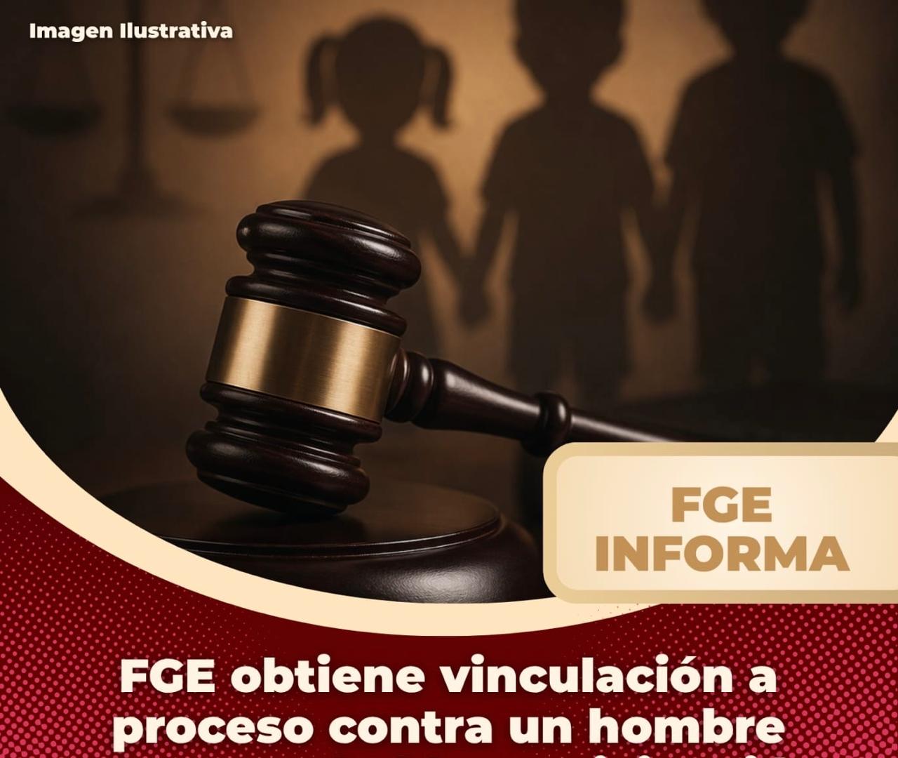 FGE obtiene vinculación a proceso contra un hombre por su probable participación en cQrrupc1ón de m3nor3s