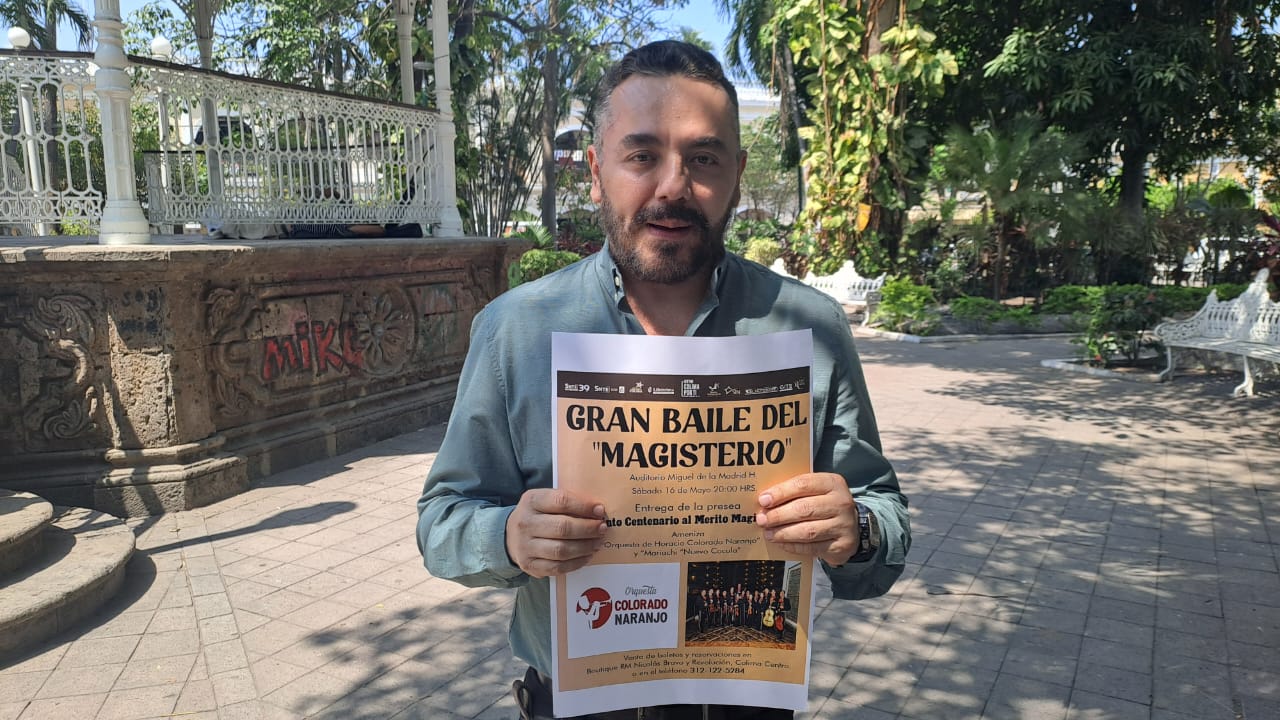 Invitan al Gran Baile del Magisterio en Colima por el Día del Maestro
