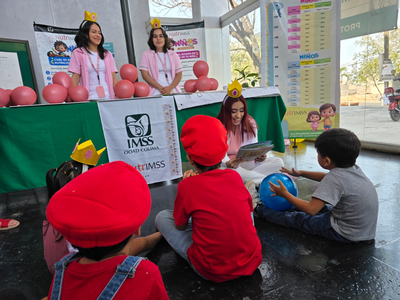 Promueve IMSS Colima estilos de vida saludables en el Día de la Niña y el Niño