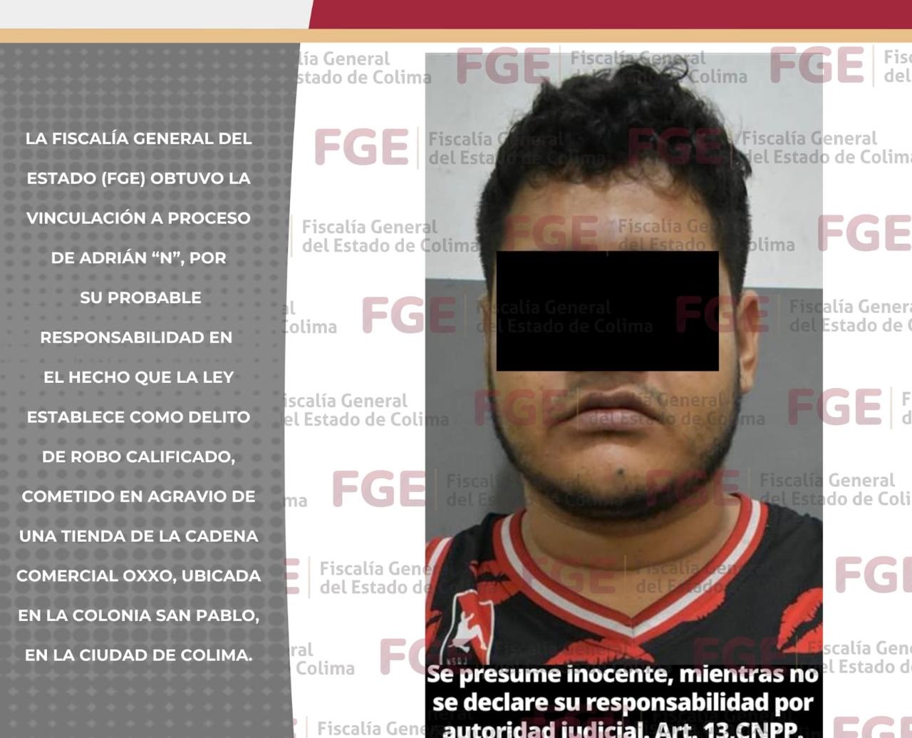 Va a prisión preventiva por robo calificado a una tienda Oxxo