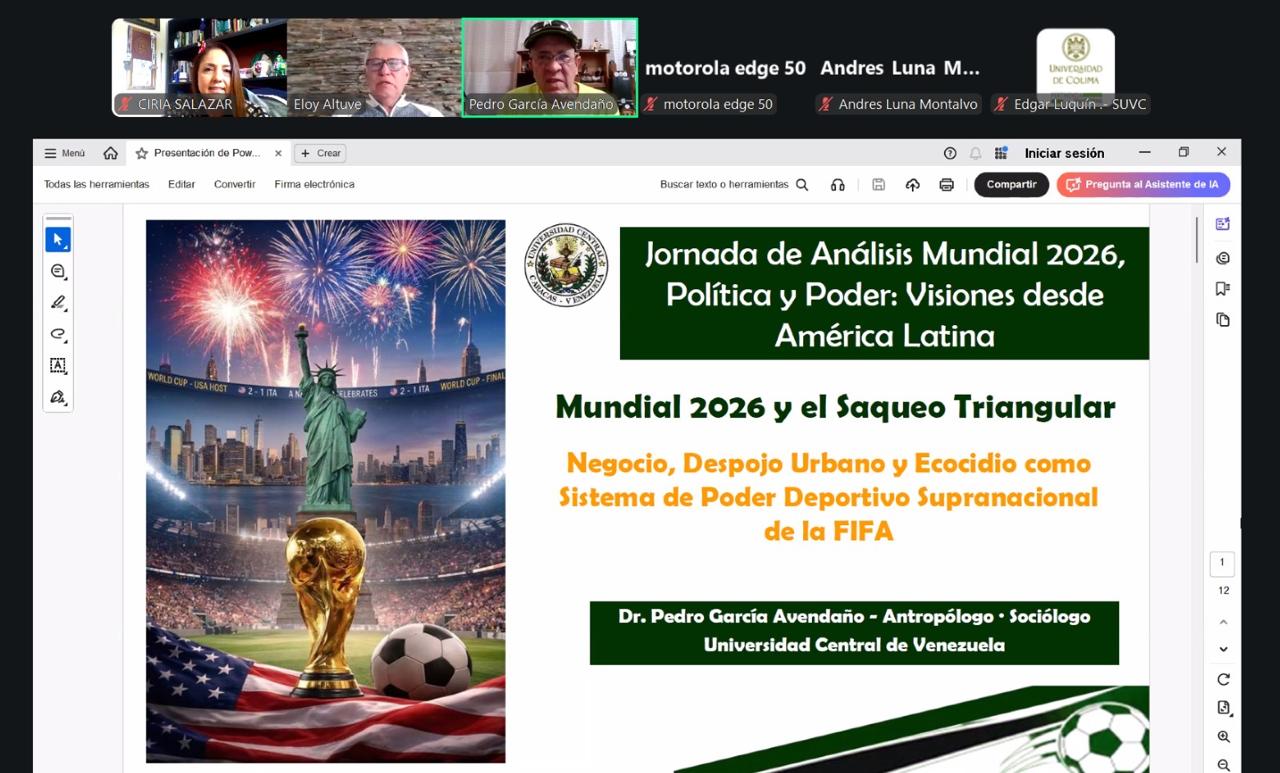 Inauguran Jornada de Análisis sobre el Mundial 2026 desde una mirada latinoamericana