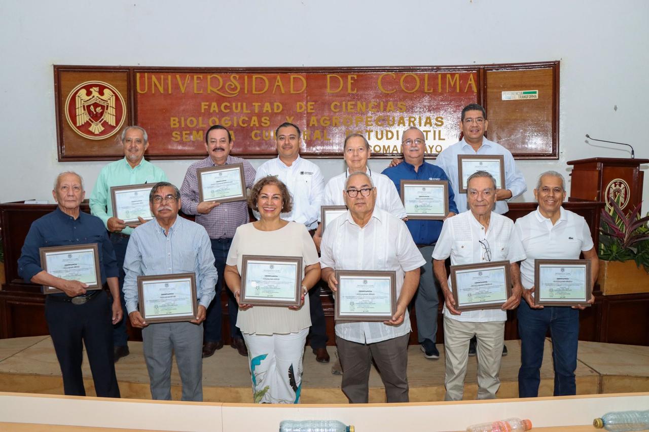 En su 50 aniversario, la Facultad de Ciencias Biológicas y Agropecuarias reúne a 11 de sus exdirectores