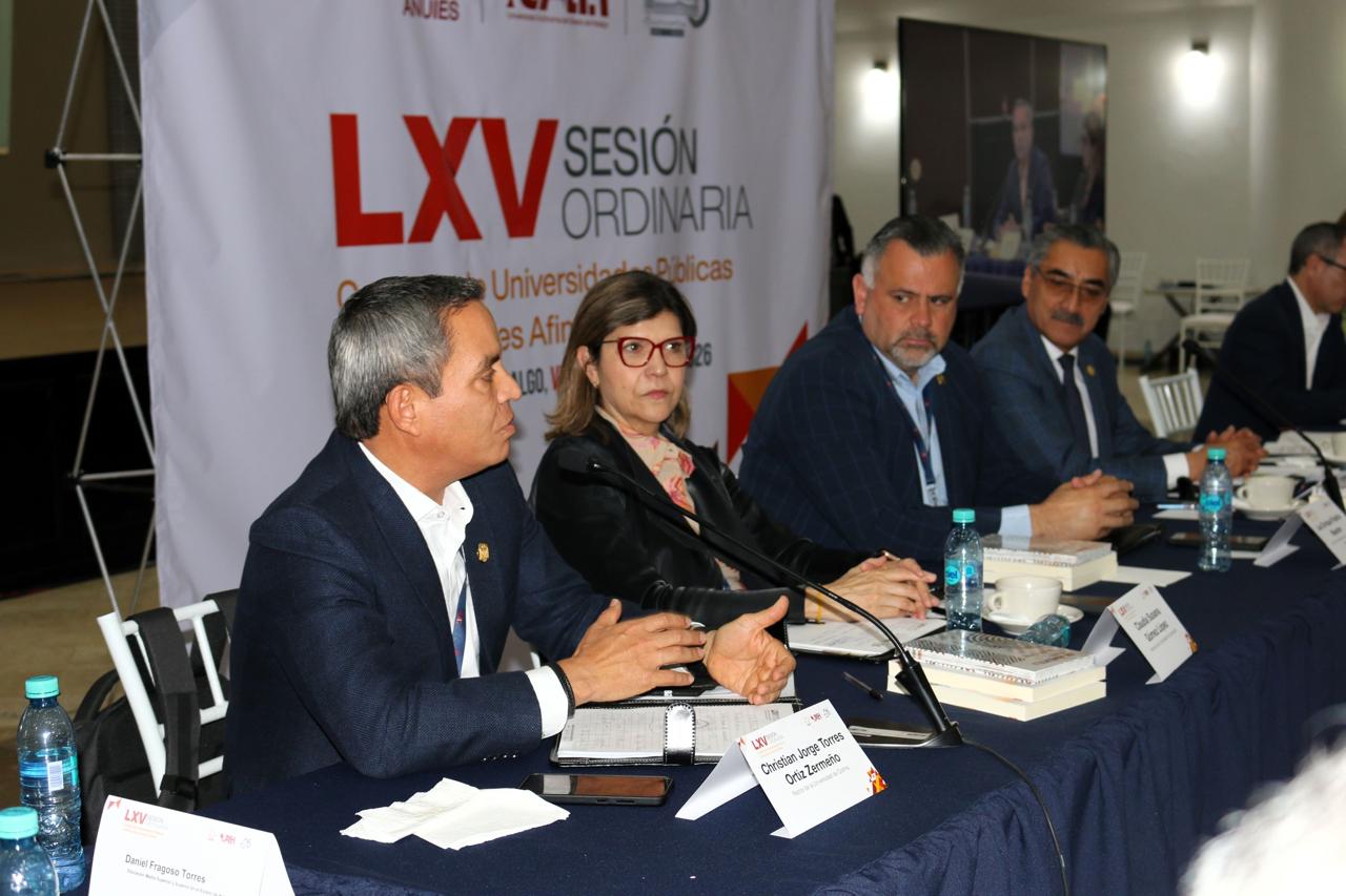 Universidades públicas abordan retos de educación superior en encuentro de Pachuca, Hidalgo